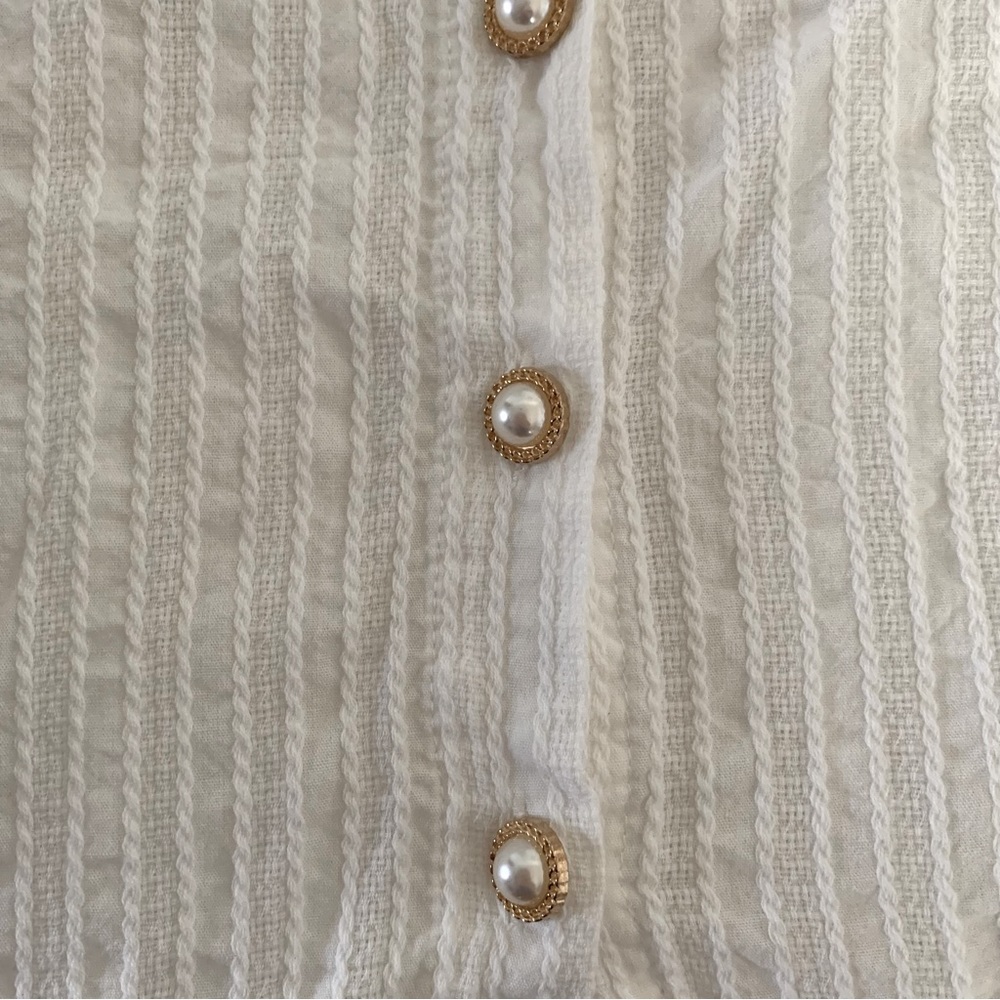 White button up - Picture 2 of 3
